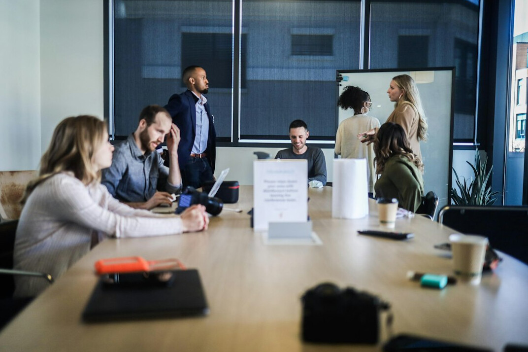 corporate team health meeting